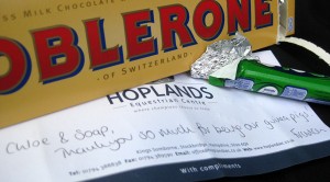 Treats for good guineas!