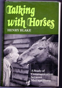 'Talking With Horse' by Henry Blake - I think this horse is saying 'Cripes Henry! Your whiskers are bigger than mine!'