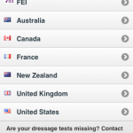 dressage tests