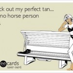 horsey girl tan lines